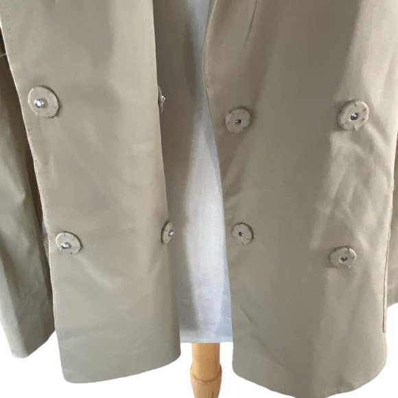 Elie Tahari Embroider Preppy Blazer Tan Neutral Professional Business Office-14 - Picture 6 of 16